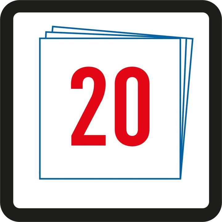 Produktbild Herlitz Zeichenblock DIN A3, 100 g/qm, 20 Blatt (A3)