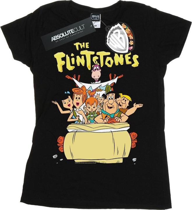 Actual product image The Flintstones Womens/Ladies The The Ride Cotton T-Shirt (M)