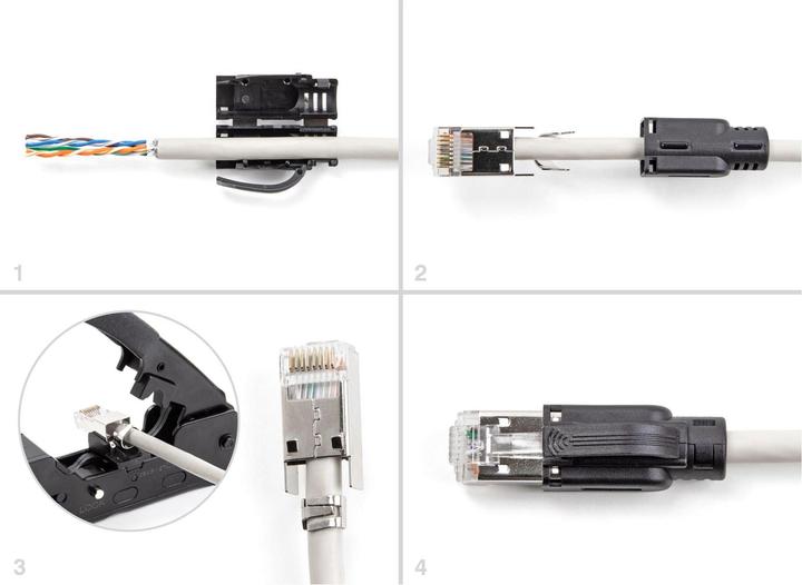 Produktbild Delock RJ45 Modularer Stecker (Netzwerkkabel Stecker)