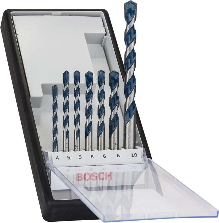 Image du produit Bosch Professional Zubehör Carbure de tungstène Foret hélicoïdal pour béton (4, 5, 6, 8, 10 mm)