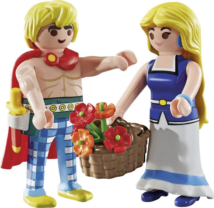 Actual product image Playmobil Asterix: Tragicomix and Falbala (71544, Playmobil Asterix)