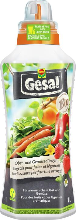 Produktbild Gesal Obst- und Gemüsedünger Bio (1.36 kg, 1 l)