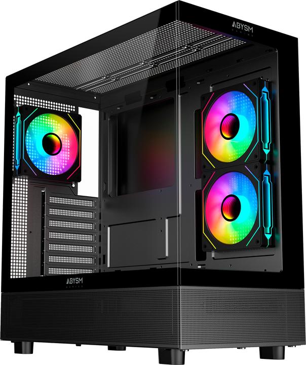Actual product image Abysm Gaming DANUBE SAVA H400 Prime (ITX, ATX, mATX)