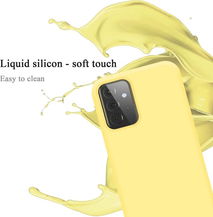 Immagine prodotto Cadorabo Copertura della cassa del silicone liquido TPU (Samsung Galaxy A72)