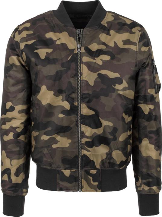 Actual product image Urban Classics Camo Basic Bomber Jacket (S)
