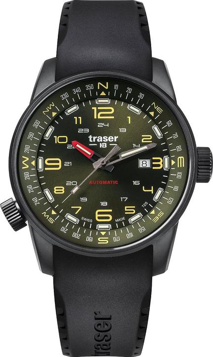 Image du produit Traser H3 110457 P68 Pathfinder automatique 46mm 10ATM (Montre analogique, 46 mm)