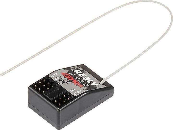 Actual product image Reely RX2+2 GYRO 4-channel gyro receiver 2.4 GHz plug-in system JR / Futaba