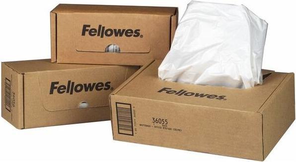 Immagine prodotto Fellowes Sacchi per rifiuti di frantumazione 94 litri, 50pz. (50 x, 94 l)