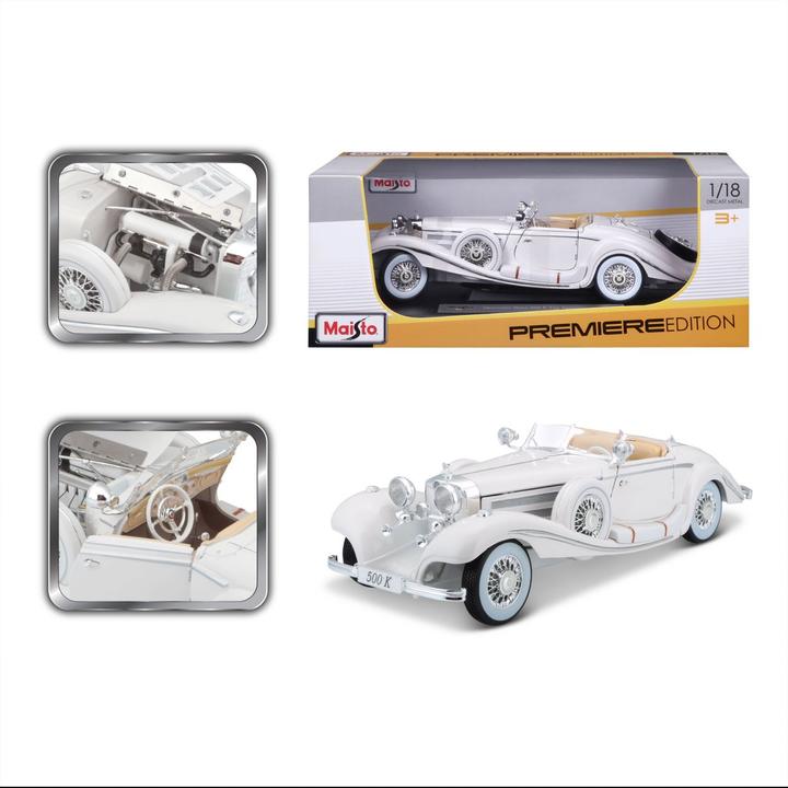 Actual product image Maisto Mercedes Benz 500K Maharajah 1936