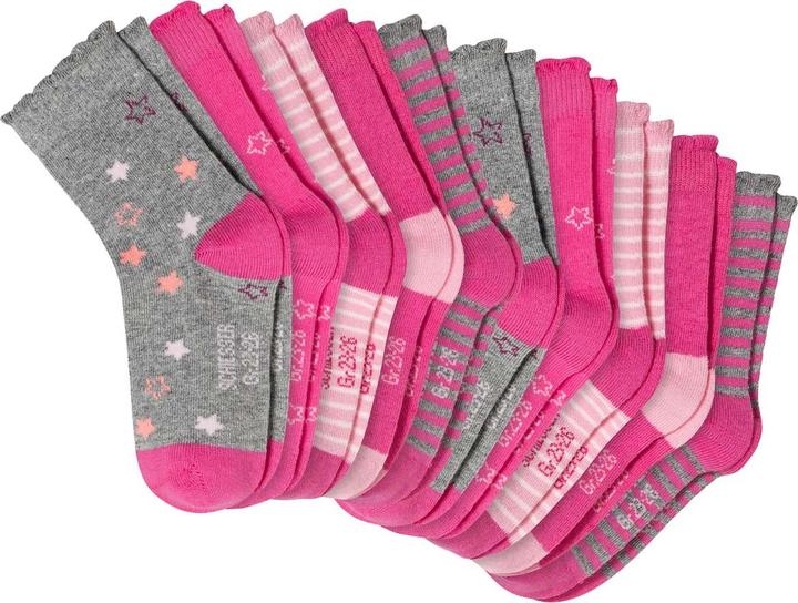 Schiesser Stern - 10 Paar Kindersocken Mädchen