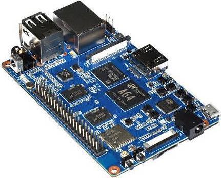 Sinovoip BPI-M64 - Banana Pi - Quad-Core 64-bit Single Board Computer