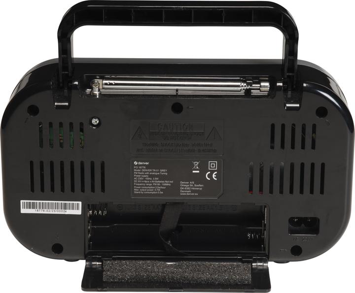 Actual product image Denver TR-51 Grey (FM, VHF)