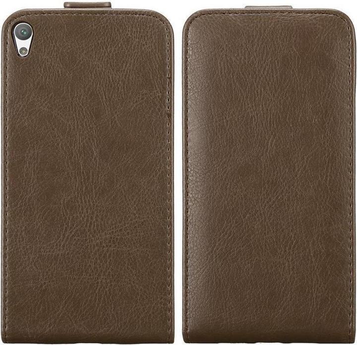 Immagine prodotto Cadorabo Flip come copertura invisibile (Sony Xperia E5)