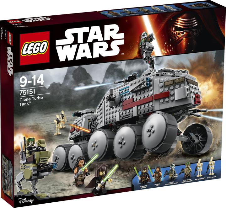 Actual product image LEGO Clone Turbo Tank (75151, LEGO Star Wars)