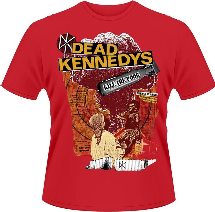 Immagine prodotto Dead Kennedys Kill The Poor Maglietta Adulto Unisex (S)