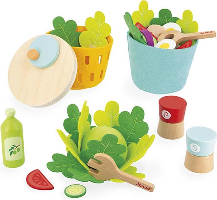 Image du produit Janod Salat Set mit Zubehör