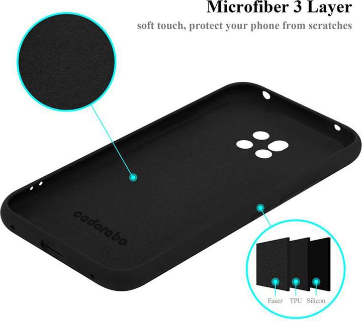 Actual product image Cadorabo TPU Liquid Silicone Case Cover (Mate 20 Pro)