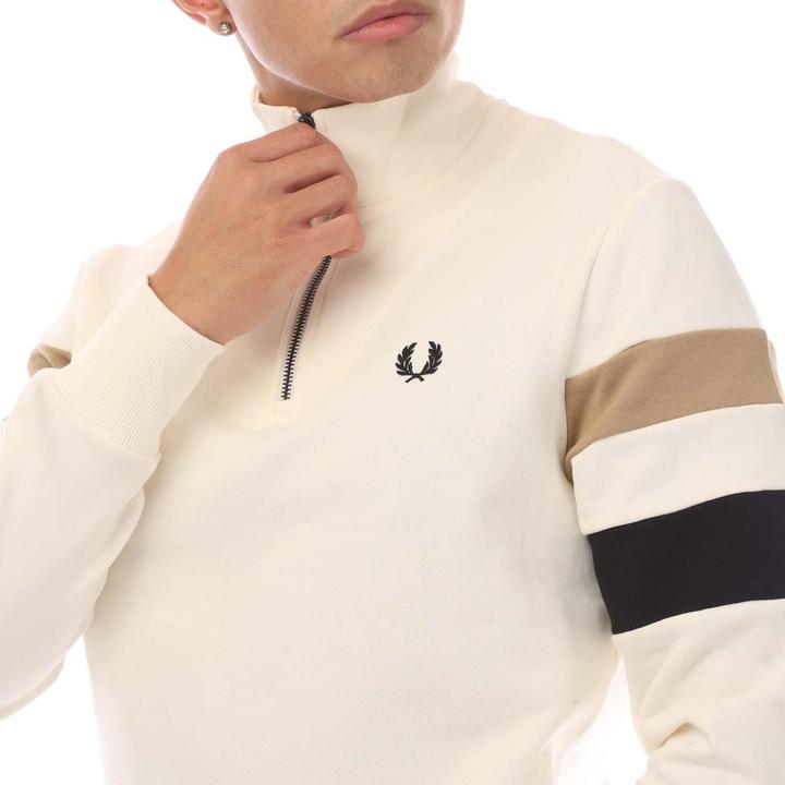 Immagine prodotto Fred Perry Felpa Bordato Mezza Cerniera Uomo (S)