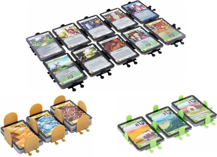 Produktbild Feldherr 3D30SET - Kartenhalter-Set für Dominion - Basiskarten (Kunststoff)