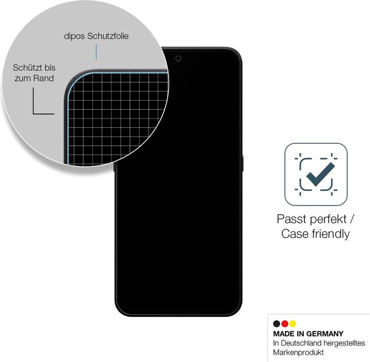 Produktbild Dipos Anti-Shock Displayschutz Matt 9H (1 Stück, Nothing CMF Phone 1)