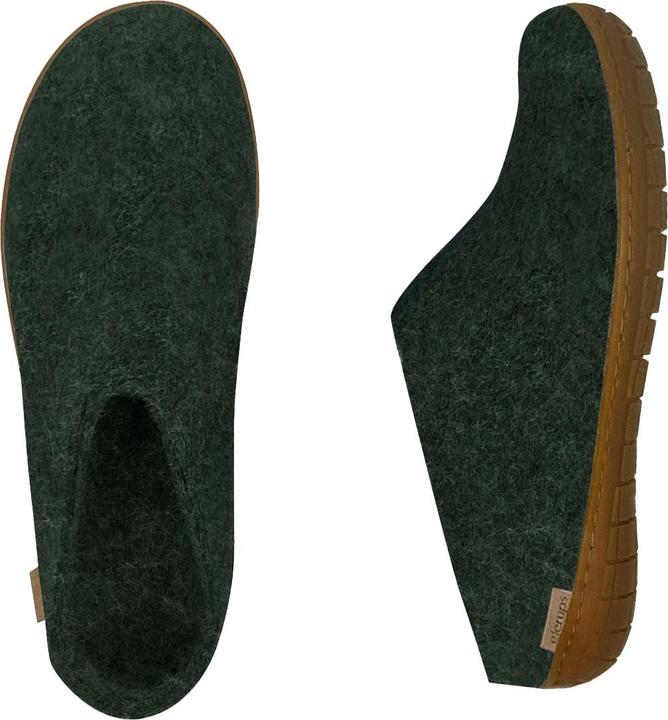 Actual product image Glerups Natural rubber sole slippers (41)