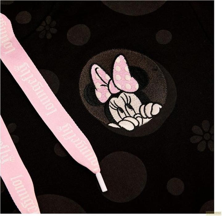 Produktbild Loungefly Disney by Kapuzenpullover Unisex Minnie Rocks the Dots Florals Grösse M (M)