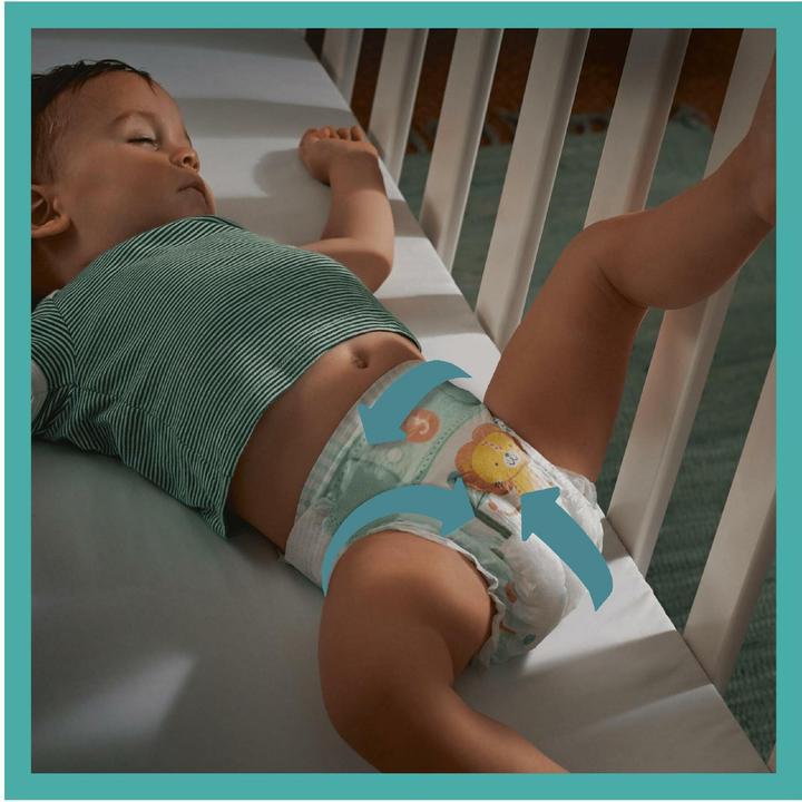 Actual product image Pampers Baby-Dry (Size 4+, Monthly box, 152 Piece)