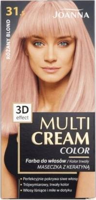 Produktbild Joanna Multi Cream Color Hair Dye 31.5 Roseonde (31.5 Rosy Blonde)