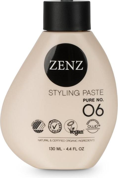 Actual product image Zenz Organic No.06 Pure Styling Paste 130 ml (Hair cream, 130 ml)