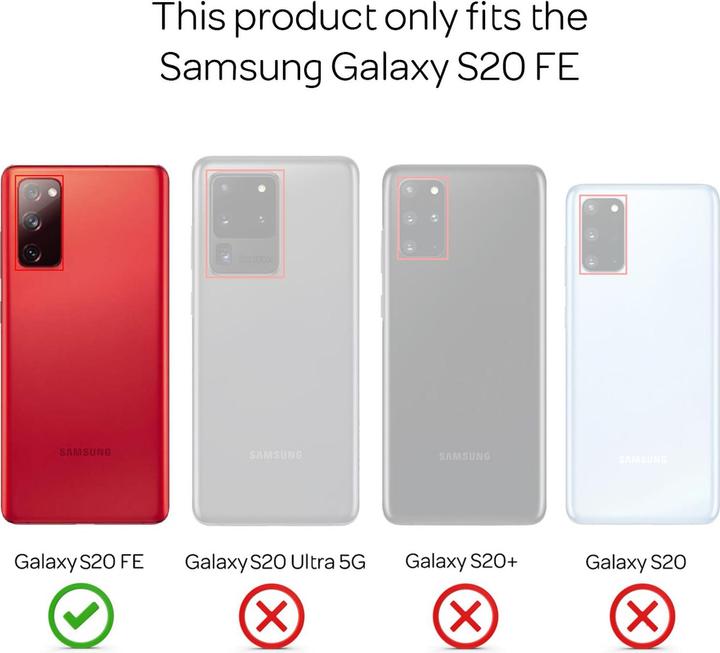 Produktbild Nalia Glitzer Hülle (Samsung Galaxy S20 FE)