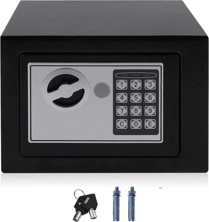 Actual product image Extralink Home | Electronic lock safe | Armoured cassette with digital code Keys