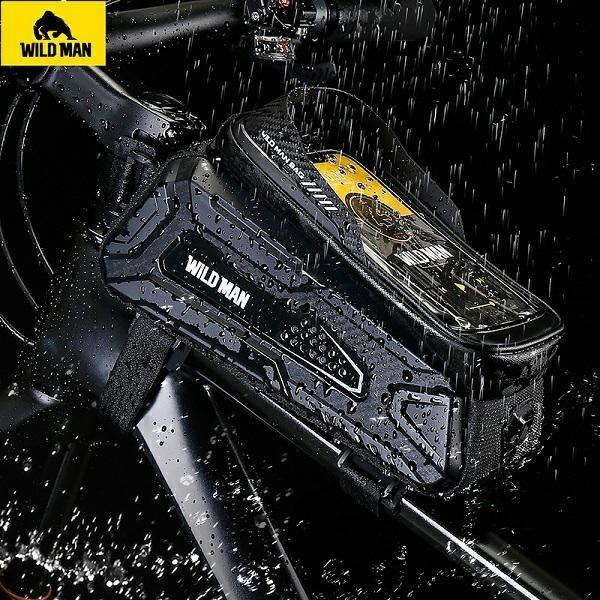 Actual product image Wildman Etui/uchwyt rowerowy M M30 sakwa na ramę czarna/black