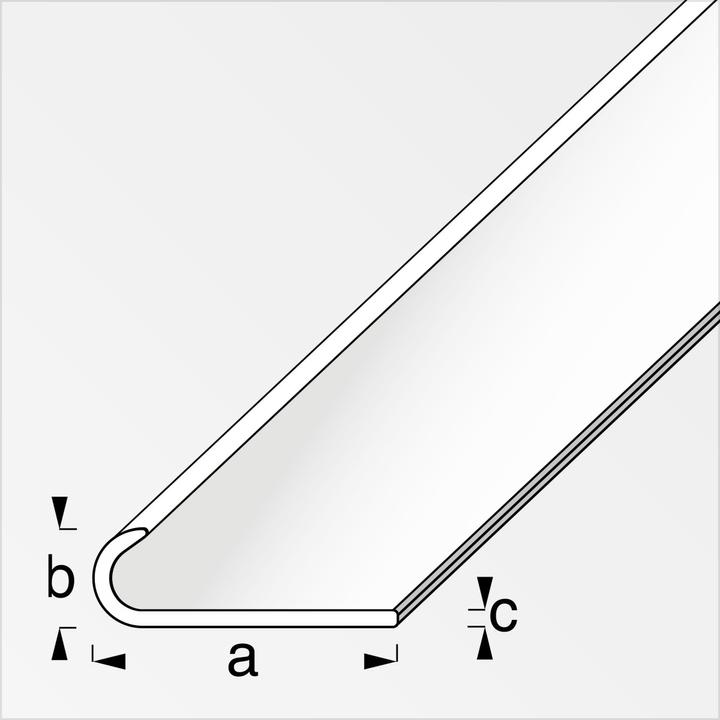 Actual product image Alfer Edge protection profile PVC 1 m