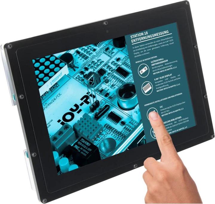 Produktbild Joy-it LCD10 V2 Touchscreen-Modul 25.7 cm (10.1" ) 1280 x 800 Pixel Passend für: Raspberry Pi
