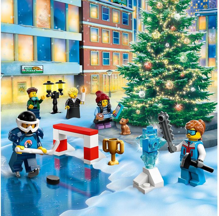 Actual product image LEGO City Advent Calendar 2023