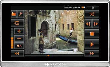 Actual product image Navigon 8410, TMC, Bluetooth, European maps