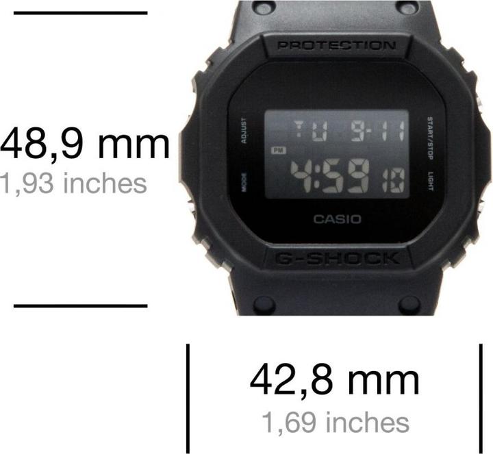 Immagine prodotto G-Shock DW-5600 (Orologio digitale, Orologio sportivo, Orologio sub, 48.90 mm)