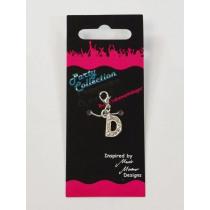 Kögler Party Collection, Buchstabenanhänger D, 3,5cm
