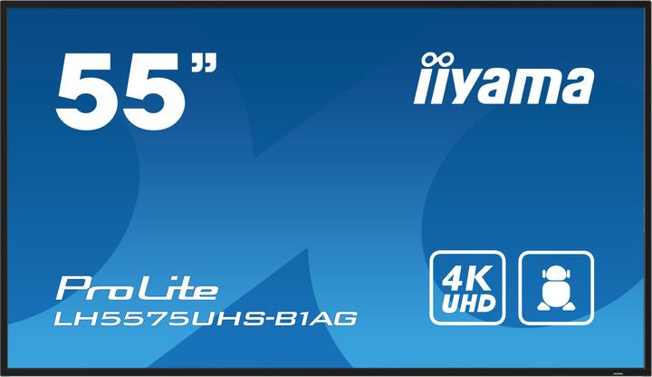 Immagine prodotto iiyama 55 PANNELLO IPS 3840X2160 UHD (3840 x 2160 pixel, 54.60")