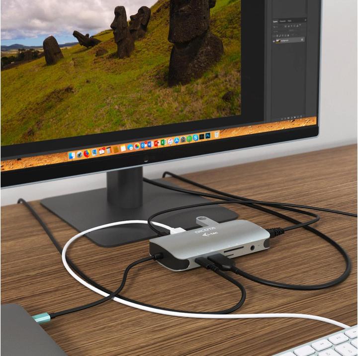 Immagine prodotto Dicota D31955 (USB-C, 10 Porti)