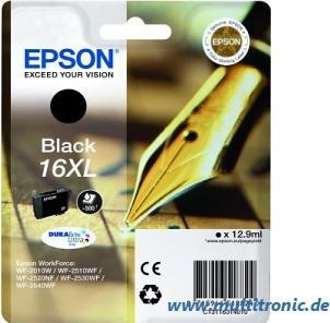 Productafbeelding Epson 16XL DuraBrite Ultra (BK)
