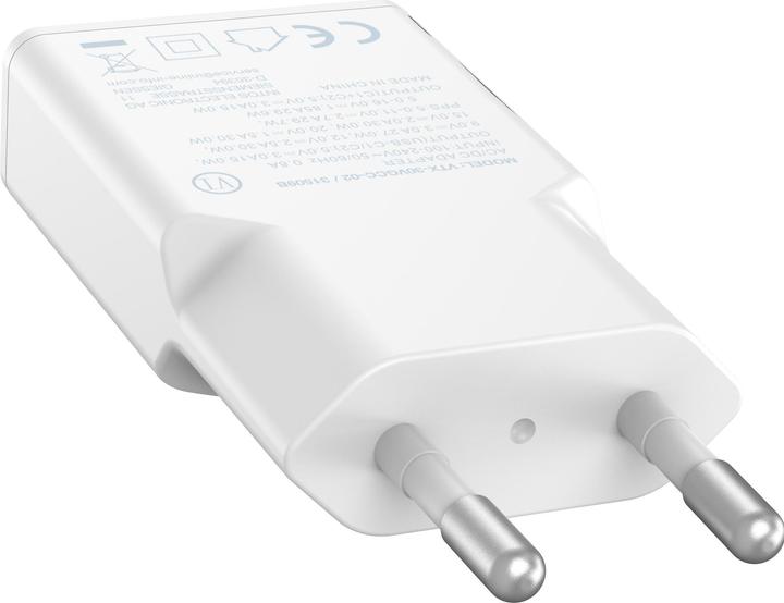 Produktbild InLine USB Netzteil Ladegerät Dual USB-C, PD, PPS, 30W, weiss (30 W)