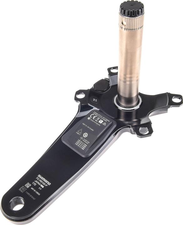 Produktbild Shimano Dura-Ace FC-R9100-P Kurbelgarnitur mit Powermeter ohne Kettenblatt 11-fach (175 mm)