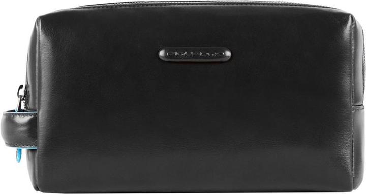Image du produit Piquadro Black Square Beauty Bag 2 Zipper Nero