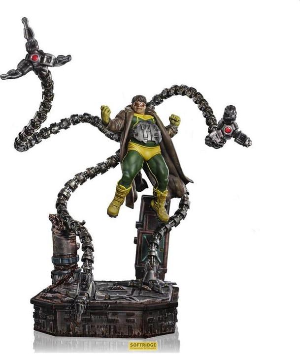 Actual product image Iron Studios Spider-Man BDS Art Scale Statue 1/10 Spider-Man Vs Villains Doctor Octopus 37 cm
