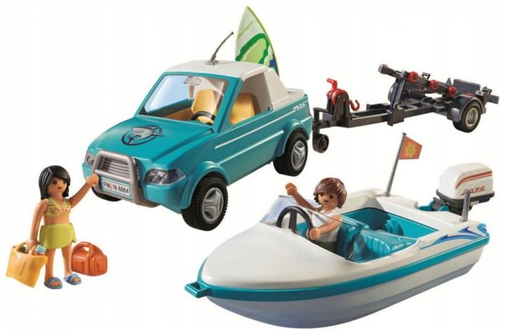 Image du produit Playmobil 71589 Surfer-Pickup avec speedboat (71589)