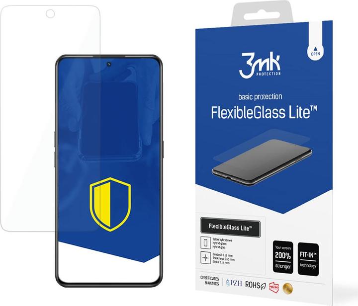 Image du produit 3MK Film d'affichage FlexibleGlass Lite (1 pièce(s), Realme GT Neo 3)