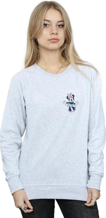 Actual product image Disney Womens/Ladies Minnie Mouse Dancing Chest Sweatshirt (M)