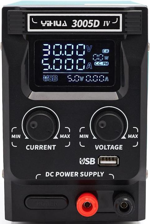 Immagine prodotto Yihua 3005D-IV Alimentatore switching 30V 5A Alimentatore da laboratorio