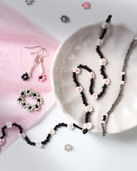 Actual product image Folia Rocailles bead set SILVER